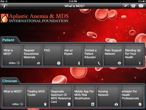 MDS iPad app