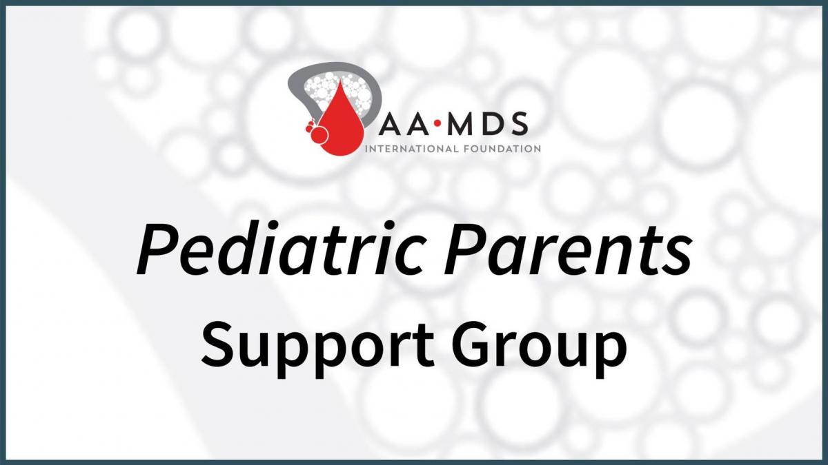 Introductory image: Pediatric Parents Virtual Support Group