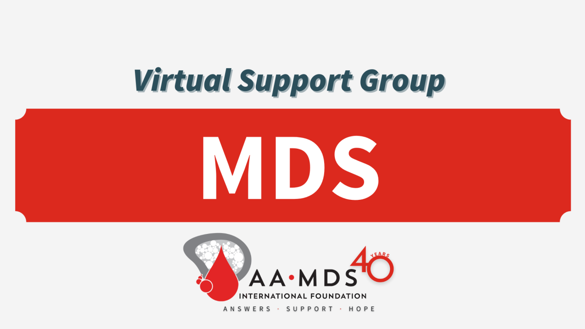 Introductory image: MDS Virtual Support Group - Evening - 2023 September