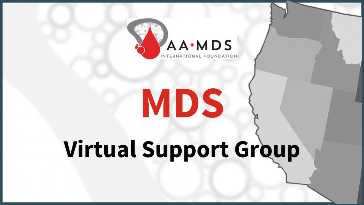 Introductory image: MDS Virtual Support Group - 2022 July