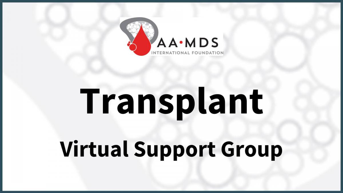 Introductory image: Transplant Support Group (Virtual)