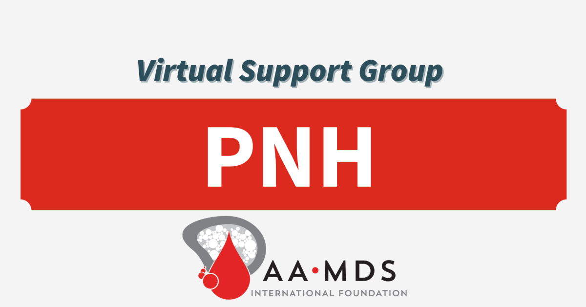 Introductory image: PNH Virtual Support Group - 2025 March
