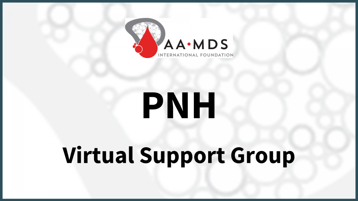Introductory image: PNH Virtual Support Group
