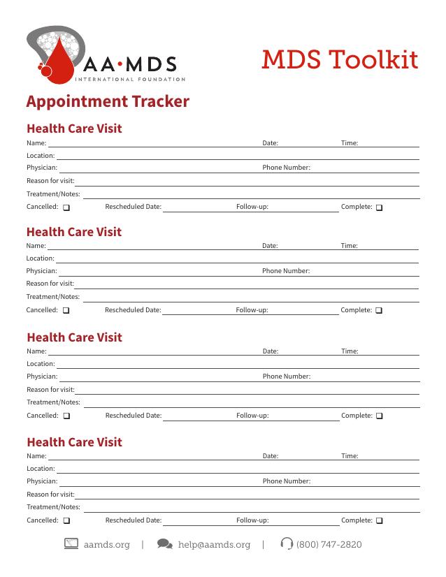MDS Toolkit - Appointment Tracker (Thumbnail)