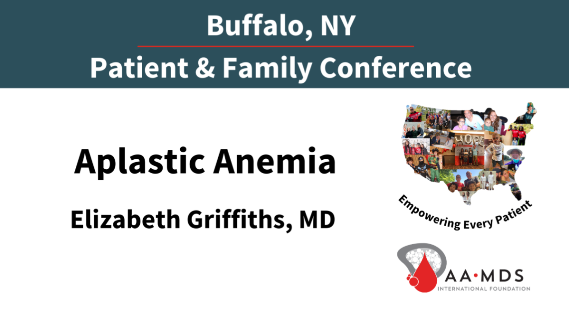 Living with Aplastic Anemia, with Elizabeth Griffiths M-D