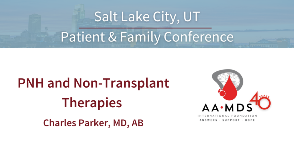 P-N-H non-transplant therapies
