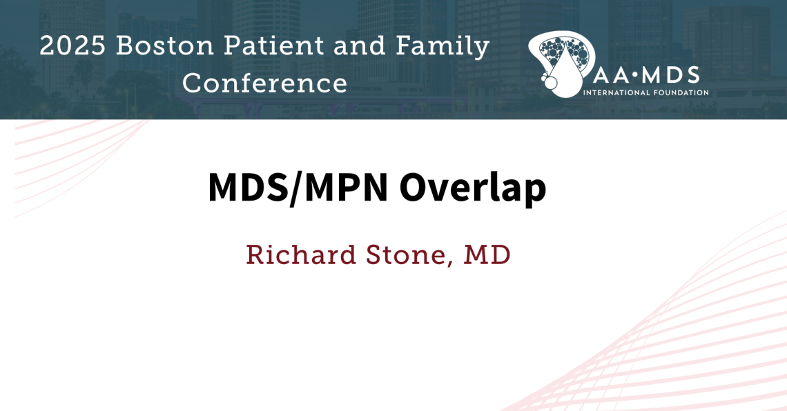 M-D-S to M-P-N overlap with Richard Stone, M-D