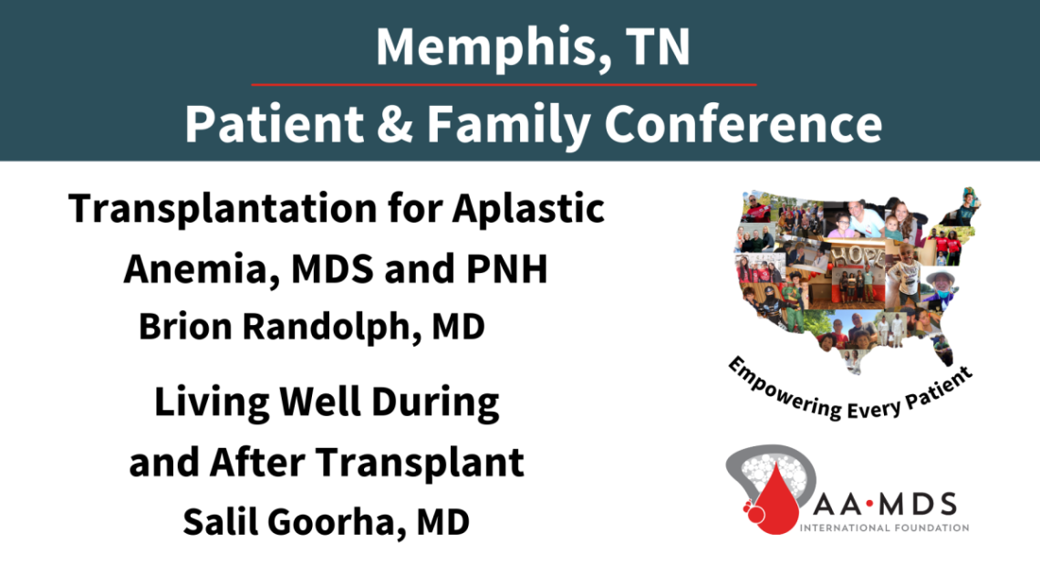 Transplantation for aplastic anemia, M-D-S, and P-N-H 