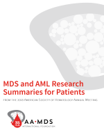 Research Summary - ASH 2018 (MDS/AML)