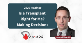 Graphic for 2026 Webinar: Is a Transplant Right for Me - Making Decisions