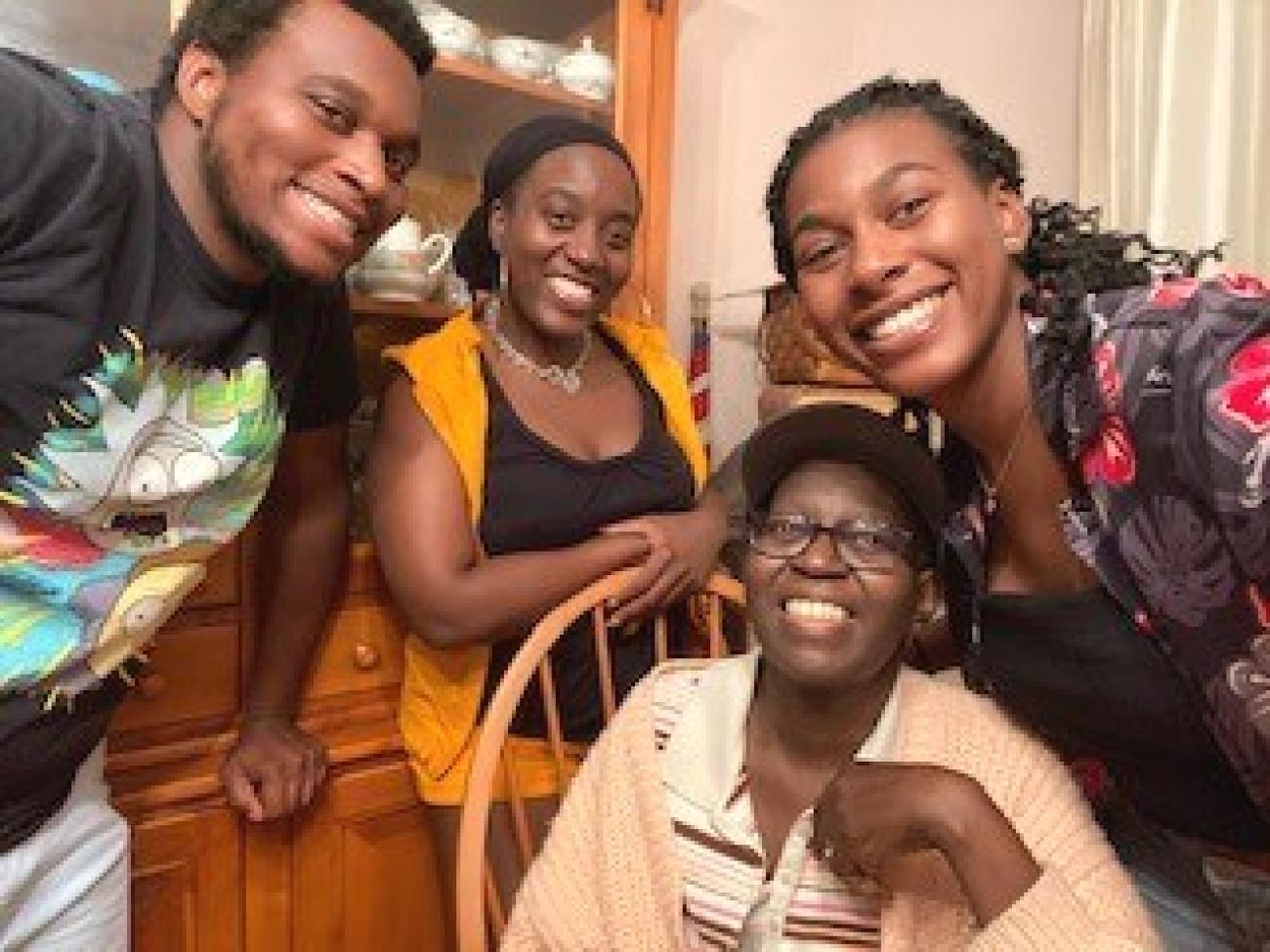 12. My children (Daniel, Nicole and Olivia. Celebrating my birth Birthday (days after discharge from Johns Hopkins.jpg