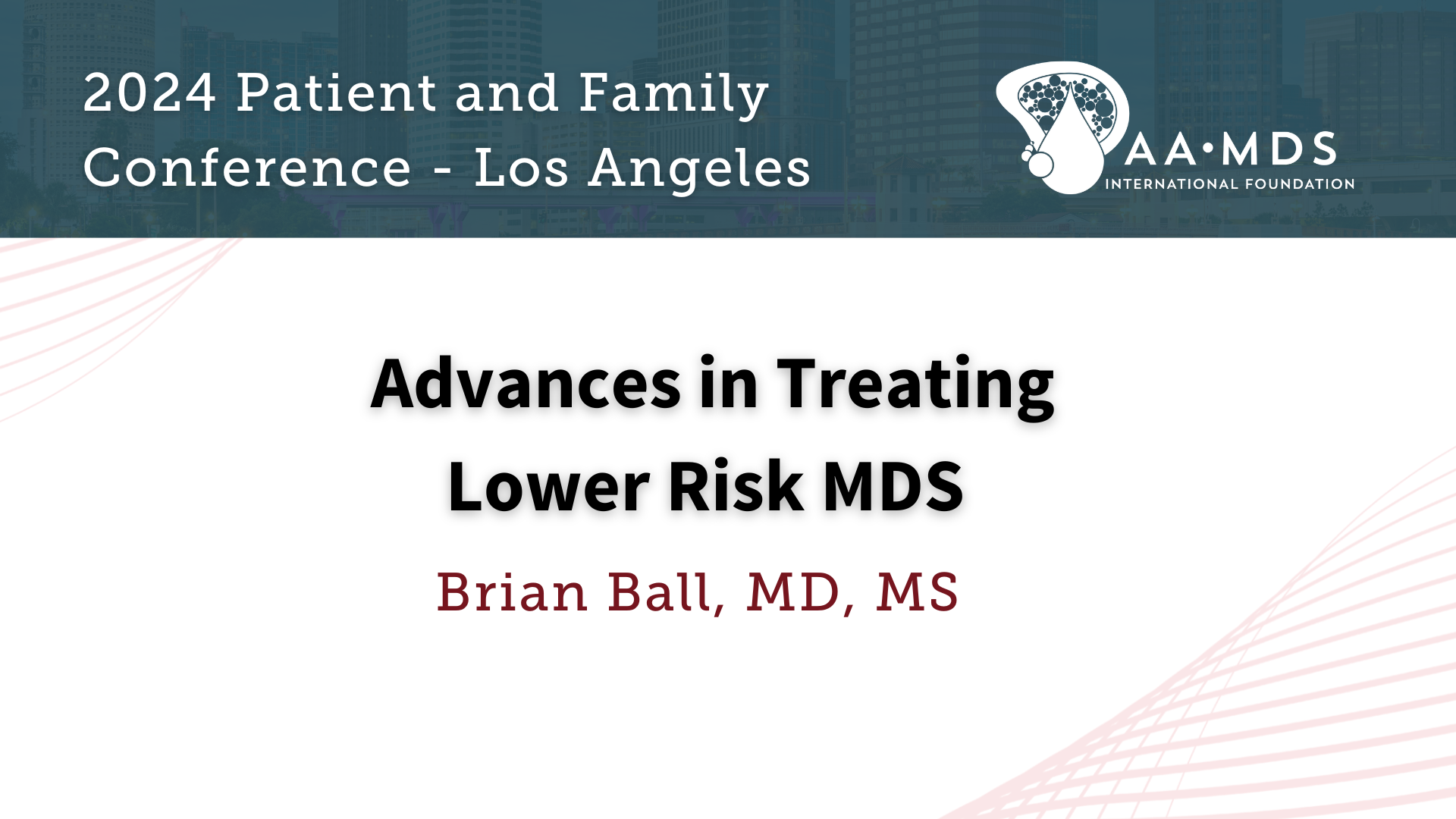 Advances in Treating Lower Risk M-D-S