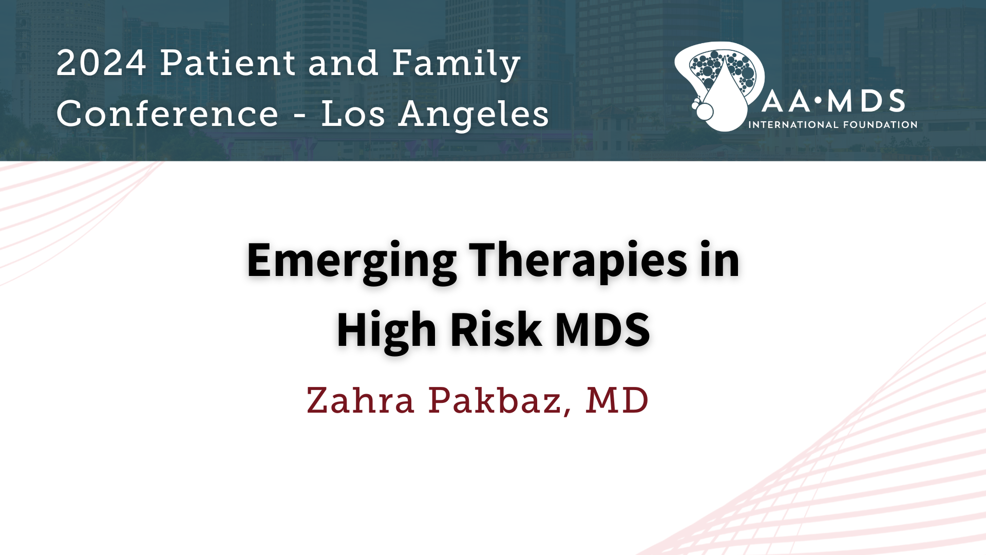 Emerging Therapies in High-Risk M-D-S