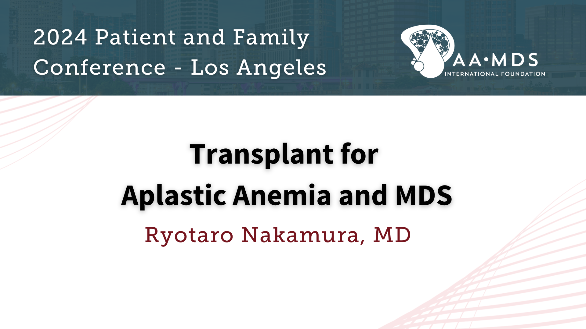 Transplant for Aplastic Anemia and M-D-S