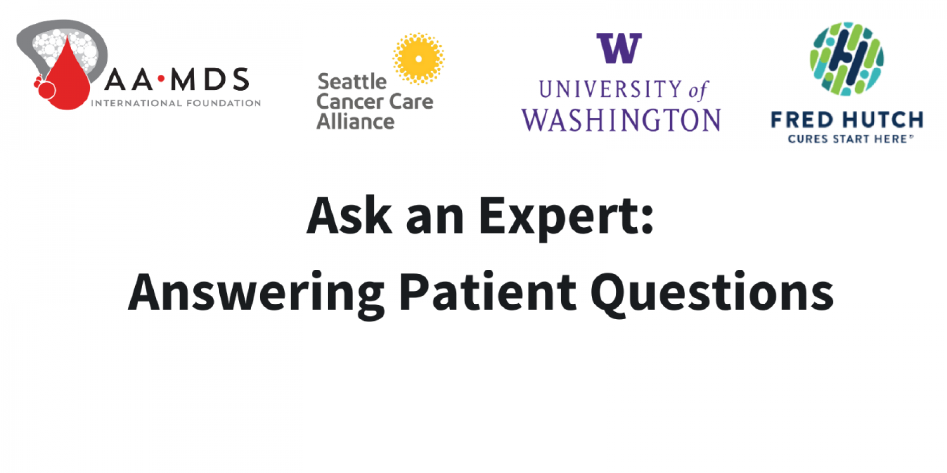 Ask an Expert: Answering Patient Questions