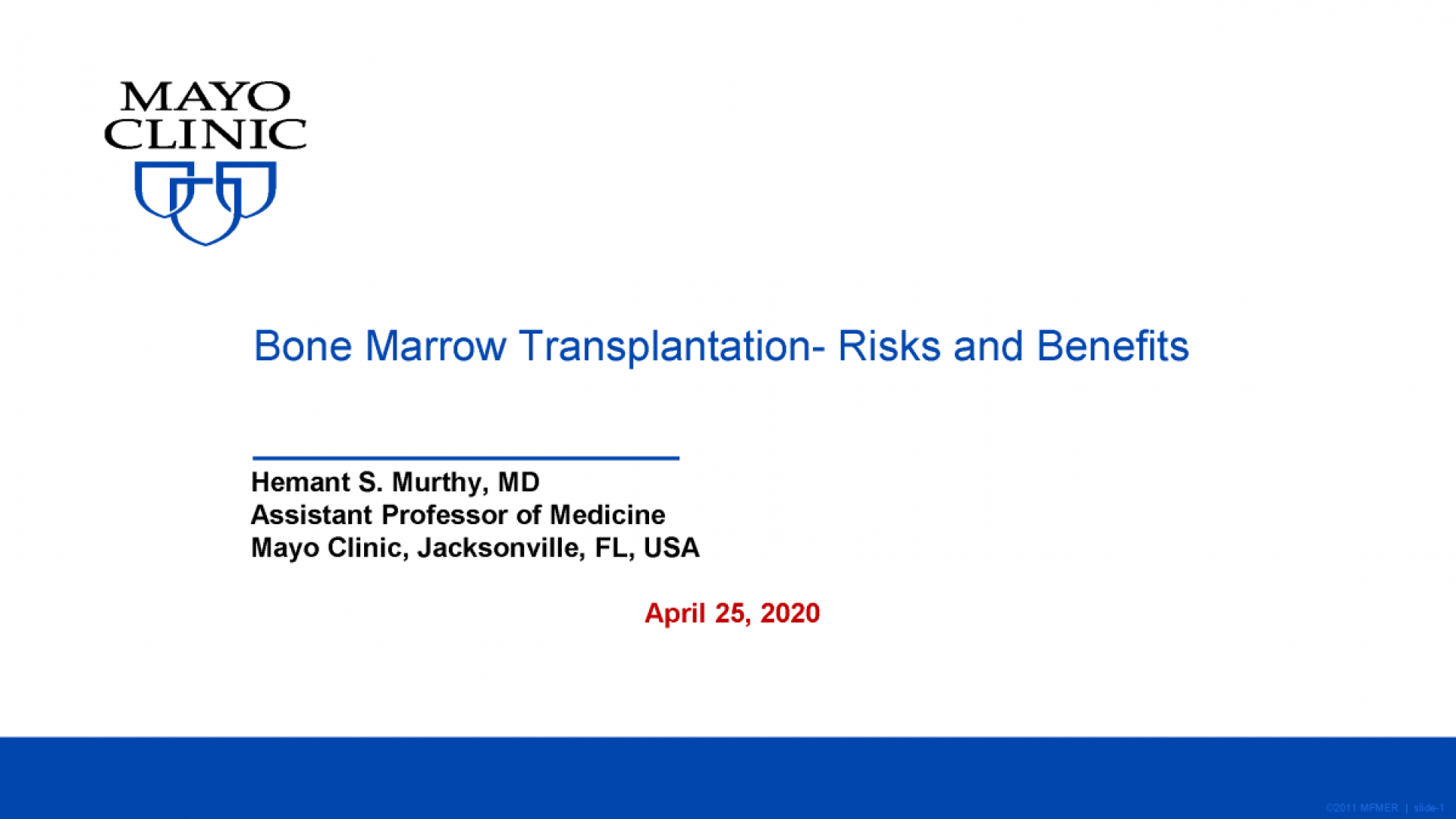 Bone Marrow Transplant - Spring Virtual Conference