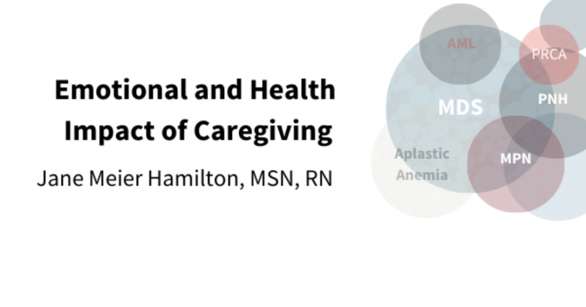 Webinar - Emotional and Health Impact of Caregiving