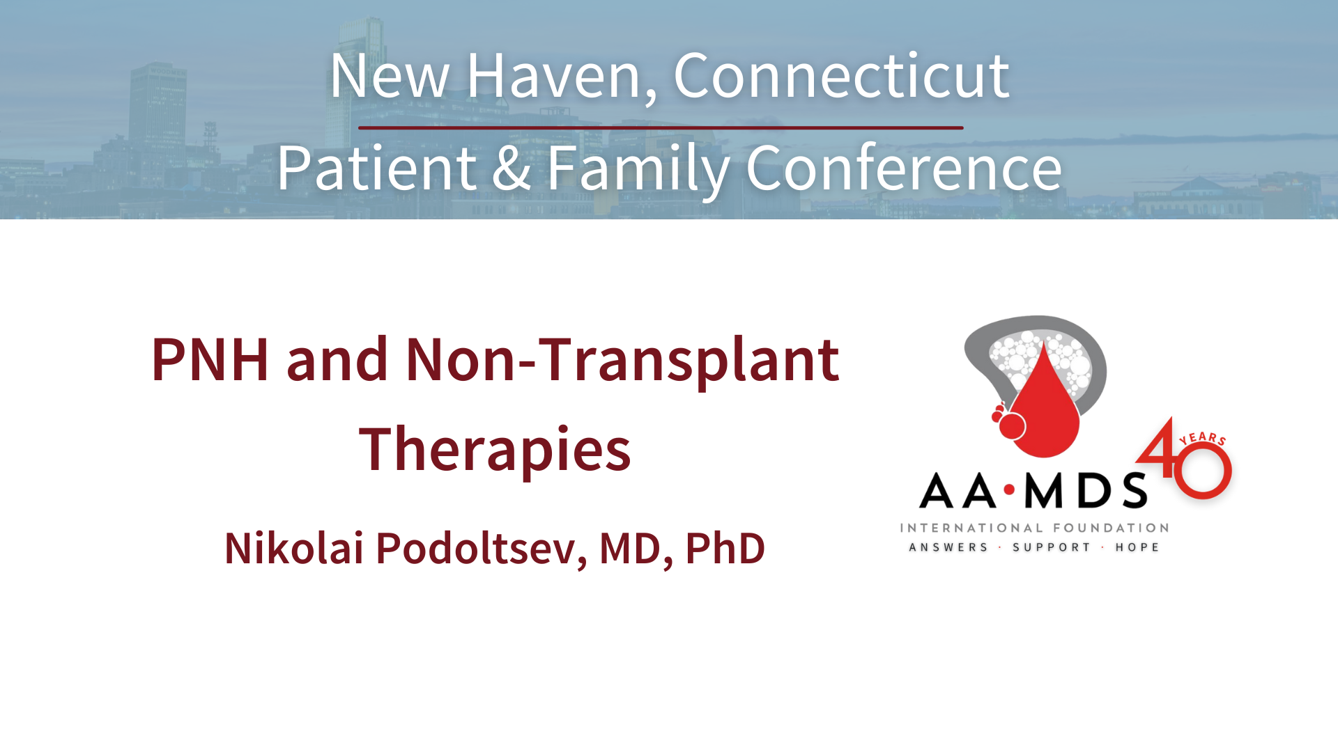 P-N-H and Non-Transplant Therapies