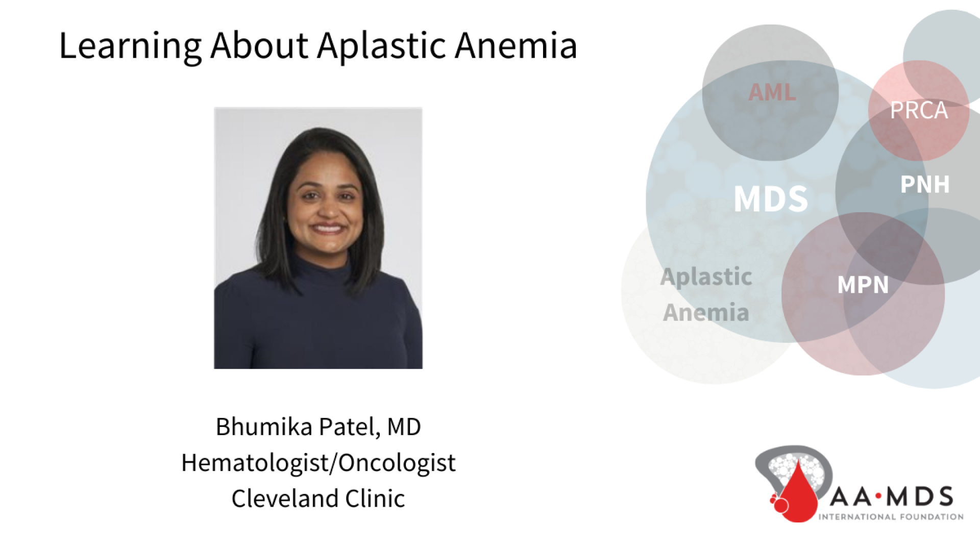 learning about aplastic anemia from the summer patient conference 2021