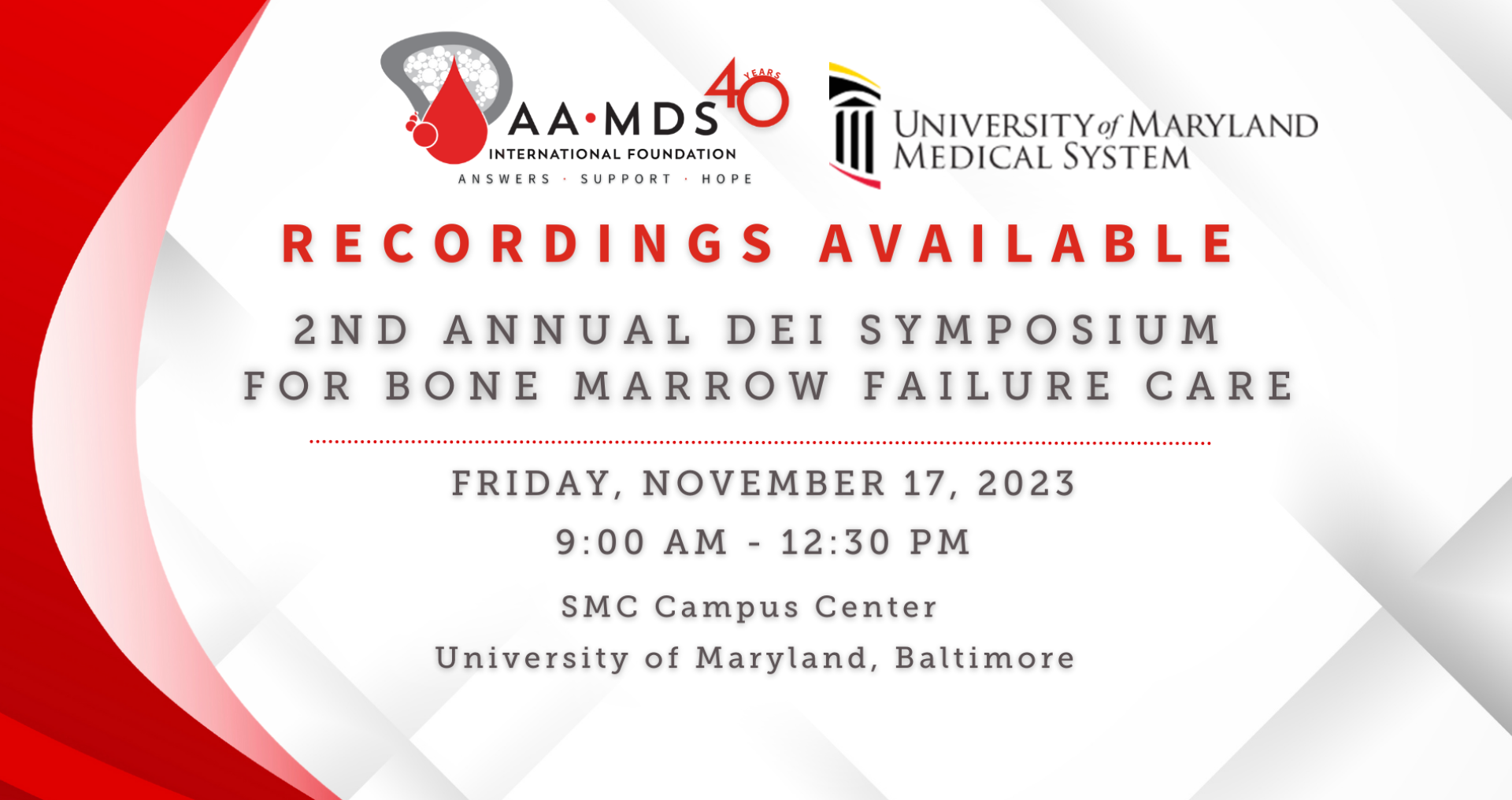 Second annual D-E-I Symposium for bone marrow failure care